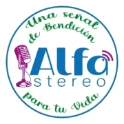 Logo de Alfa Stereo Panamá