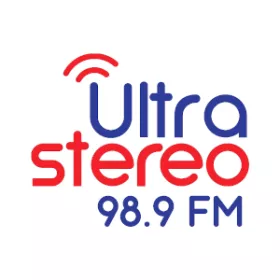 Logo de Ultra Estéreo 98.9FM